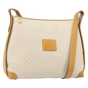 Authentic GUCCI Micro GG Supreme Shoulder Bag PVC Beige Gold 104 004 0024